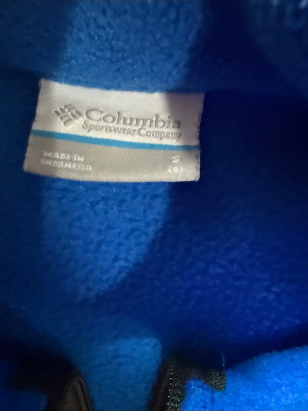Columbia Blue & grey Fleece Jacket